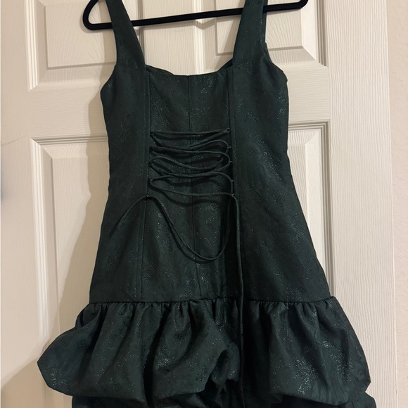 NWOT & OTHER STORIES SLEEVELESS BUBBLE MINI DRESS - Picture 7 of 8
